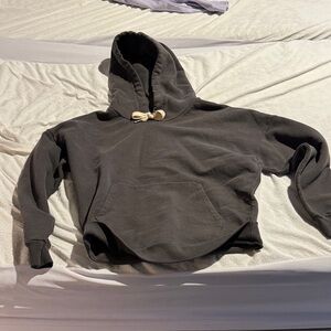 Outerknown Charcoal Hoodie, XS, never worn, tags removed